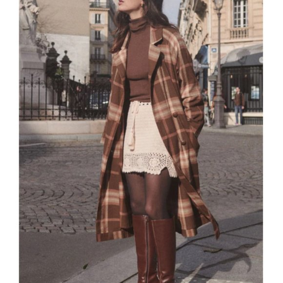 Spell Jackets & Coats Nwt Spell Basecamp Trench Coat In Chocolate